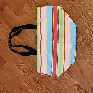 Striped Multicolor Tote Bag